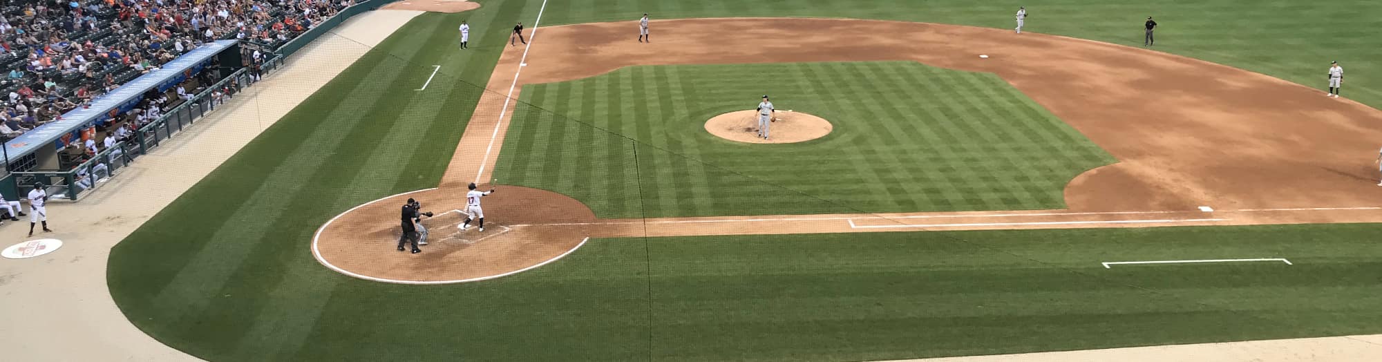 green baseball field East Lansing